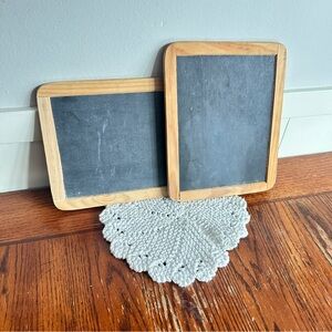 Vintage double sided slated chalkboards made In Portugal
